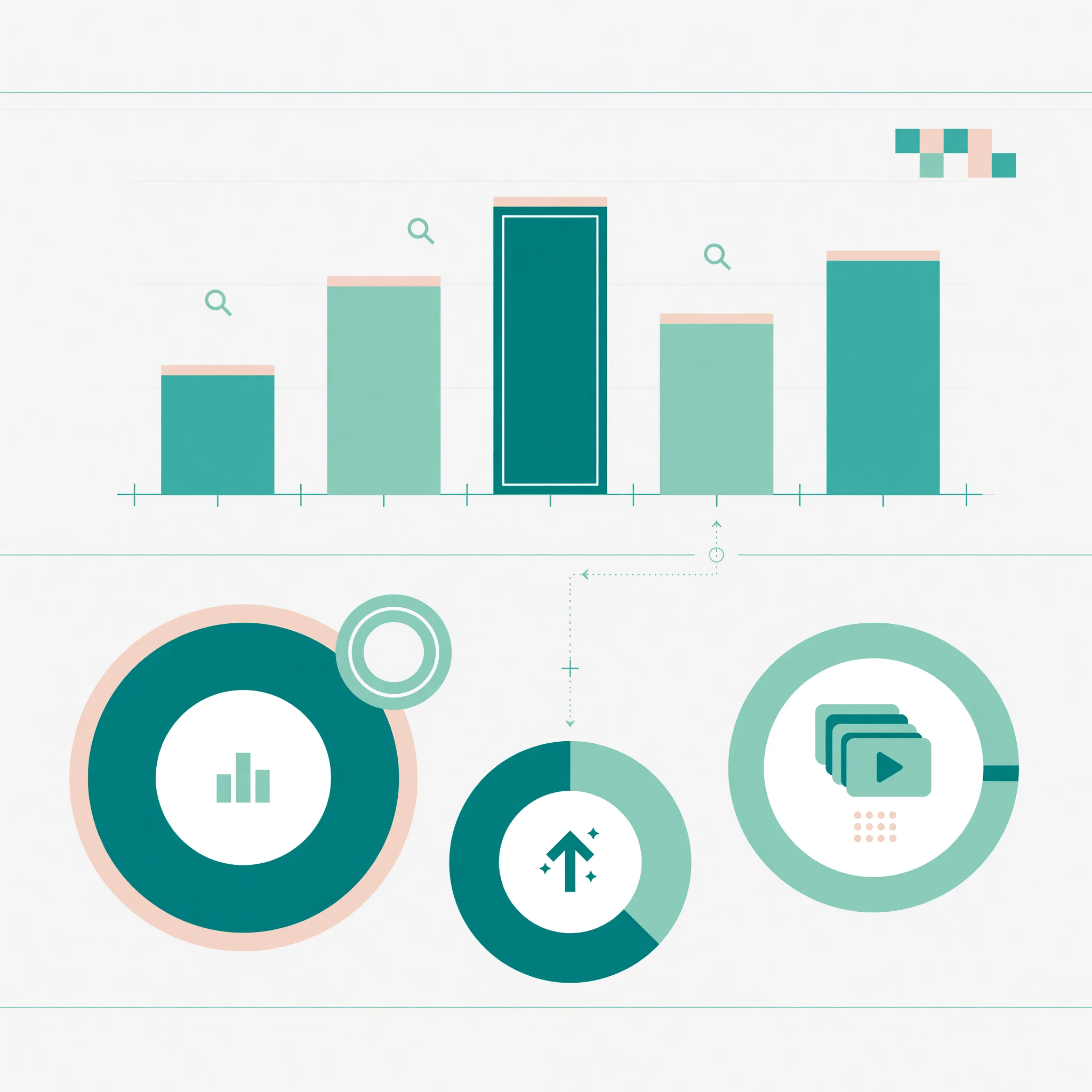 TikTok search growth and ranking-signal statistics for 2026