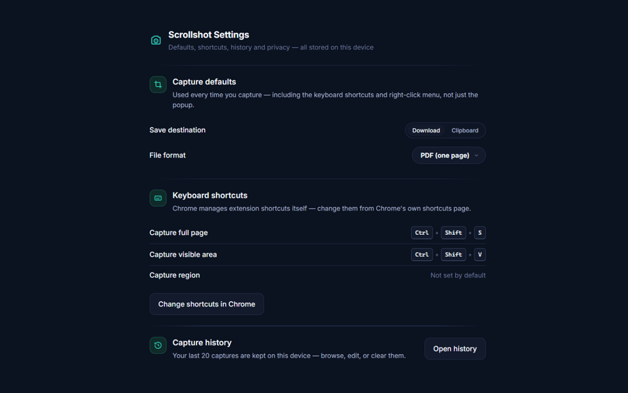 Scrollshot — Full Page Screenshot screenshot